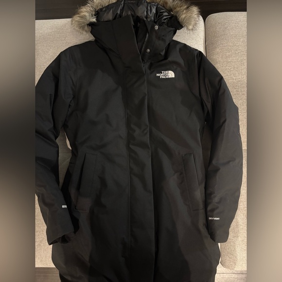 The North Fave Women’s Arctic Parka Black Small - Picture 7 of 9